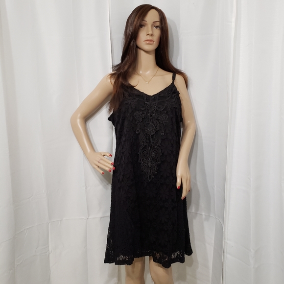 Maurices Dresses & Skirts - Maurices Black Lace Mini Dress Sz. XL NWT